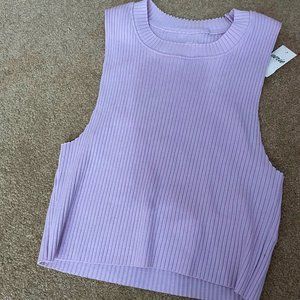 Aerie Ribbed Cropped tank